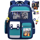 Mochila Escolar Naruto Ortopédica com Chaveiro - CityBag