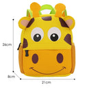 Mochila Escolar Girafa 3D Para Criança - CityBag