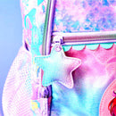 Mochila Infantil Pequena Sereia Disney com Estojo