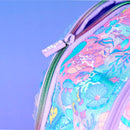 Mochila Infantil Pequena Sereia Disney com Estojo