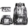 Kit Escolar Cristiano Ronaldo: Mochila, Lancheira e Estojo