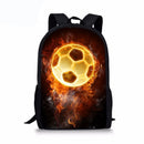 Mochila Escolar de Bola de Futebol - CityBag