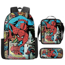 Kit Escolar Infantil Homem Aranha: Mochila, Lancheira e Estojo
