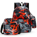 Kit Escolar com 3 Peças: Mochila, Bolsa de Ombro e Estojo - CityBag