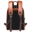 Mochila Escolar Masculina Casual de Couro - CityBag