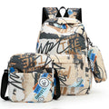 Kit Escolar com 3 Peças: Mochila, Bolsa de Ombro e Estojo - CityBag