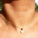 Colar com Coração de Zircônias Luxuoso Folheado Ouro 18k com 1 Ano de Garantia