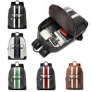 Mochila Escolar Masculina Casual de Couro - CityBag