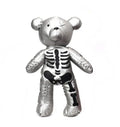Mochila Escolar Urso Esqueleto 3D Punk de Couro - CityBag