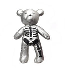 Mochila Escolar Urso Esqueleto 3D Punk de Couro - CityBag