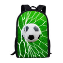 Mochila Escolar de Bola de Futebol - CityBag