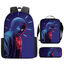 Kit Escolar Infantil Homem Aranha: Mochila, Lancheira e Estojo
