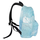 Mochila Escolar Azul com Estampa de Mandala - CityBag