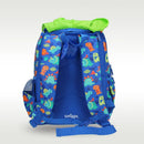 Mochila Escolar Infantil Com Capa de Chuva Dinossauro