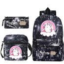 Kit Escolar Gato Pusheen - Mochila, Bolsa de Ombro e Estojo - CityBag