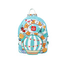 Mochila Escolar Infantil com Bolsa Extra Desenhos Animados