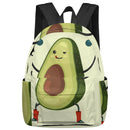 Mochila Escolar Estampa de Abacate - Capacidade para Notebook 15"- CityBag