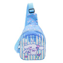 Bolsa Infantil Transversal de Ombro / Peito com Estampa de Desenho Animado