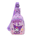 Bolsa Infantil Transversal de Ombro / Peito com Estampa de Desenho Animado