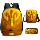 Kit Escolar Godzilla - Mochila, Bolsa de Ombro e Estojo