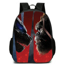 Kit Escolar Godzilla - Mochila, Bolsa de Ombro e Estojo