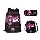 Kit Escolar Infantil Monster High - Mochila, Lancheira Térmica e Estojo