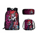 Kit Escolar Infantil Monster High - Mochila, Lancheira Térmica e Estojo