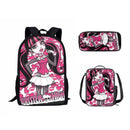 Kit Escolar Infantil Monster High - Mochila, Lancheira Térmica e Estojo