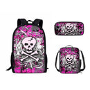 Kit Escolar Infantil Monster High - Mochila, Lancheira Térmica e Estojo