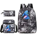 Kit Escolar Lilo & Stitch 3 em 1: Mochila, Bolsa de ombro e Estojo