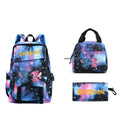 Kit Escolar Lilo & Stitch: Mochila, Lancheira e Estojo