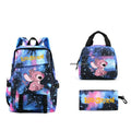 Kit Escolar Lilo & Stitch: Mochila, Lancheira e Estojo