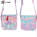 Mochila Infantil Escolar da Sereia Ariel