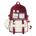 Mochila Escolar com Chaveiro Moda Adolescente - CityBag