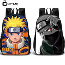 Mochila Escolar Dupla Face - Naruto
