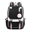 Mochila Escolar Feminina Impermeável com Porta de Usb Externa