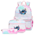 Mochila Escolar Feminina Infantil com Lancheira e Estojo Kit 3 Peças