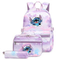 Mochila Escolar Feminina Infantil com Lancheira e Estojo Kit 3 Peças