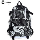 Mochila Escolar Funcional Impressão de Grafite - CityBag