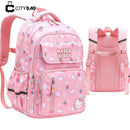 Mochila Escolar Hello Kitty para Meninas