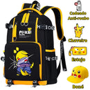 Mochila Escolar Luminosa do Pokémon Pikachu
