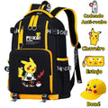 Mochila Escolar Luminosa do Pokémon Pikachu