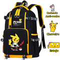 Mochila Escolar Luminosa do Pokémon Pikachu