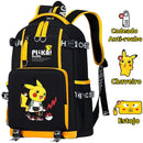 Mochila Escolar Luminosa do Pokémon Pikachu