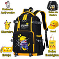 Mochila Escolar Luminosa do Pokémon Pikachu