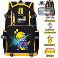 Mochila Escolar Luminosa do Pokémon Pikachu