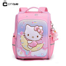 Mochila Escolar para Menina - Hello Kitty - Frozen