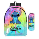 Mochila Escolar Stitch - Acompanha Estojo