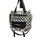 Mochila/Bolsa Escolar Feminina Xadrez
