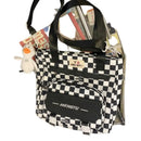 Mochila/Bolsa Escolar Feminina Xadrez